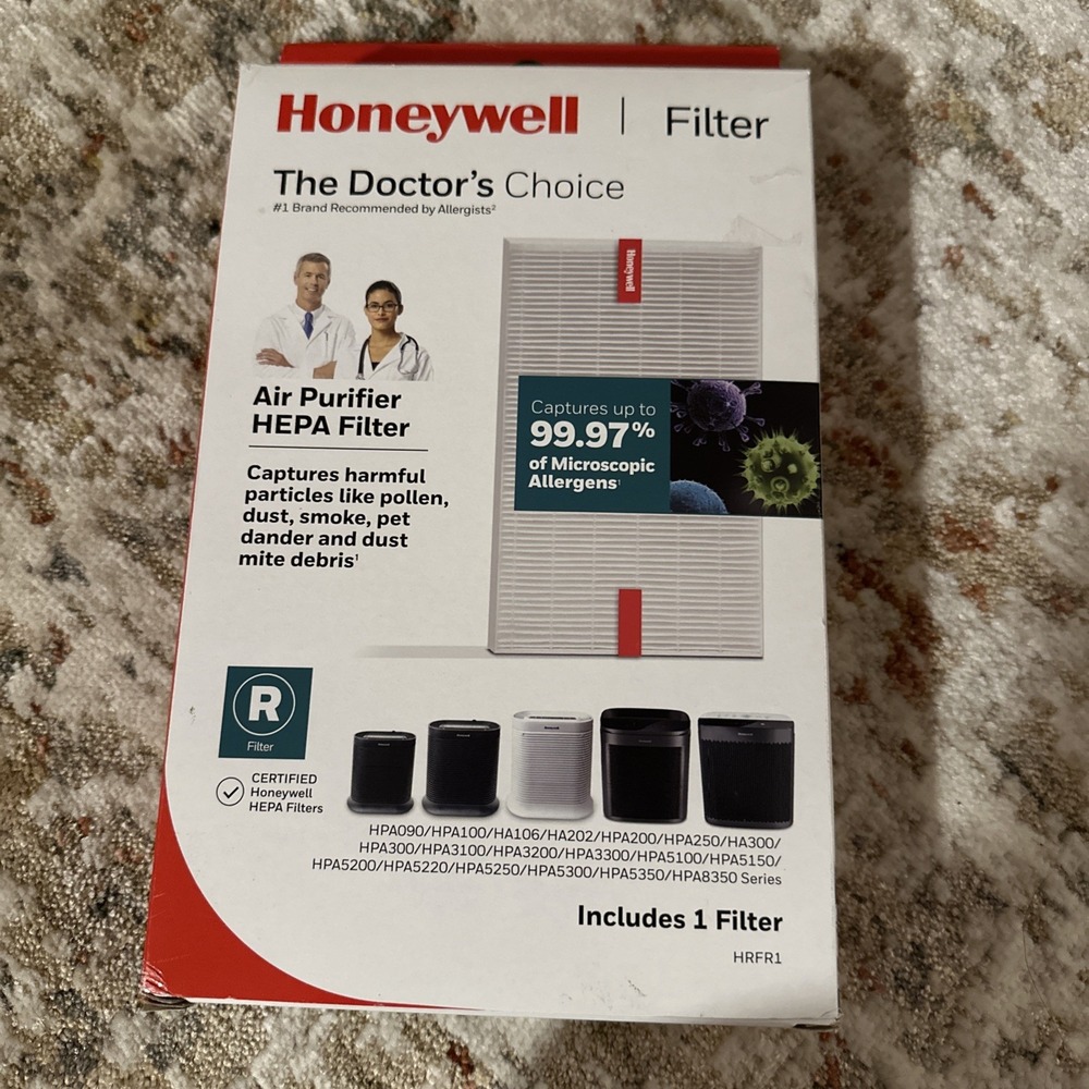 Honeywell HEPA Air Purifier Filter R, 1-Pack for HPA 100/200/300 and 5000 Series